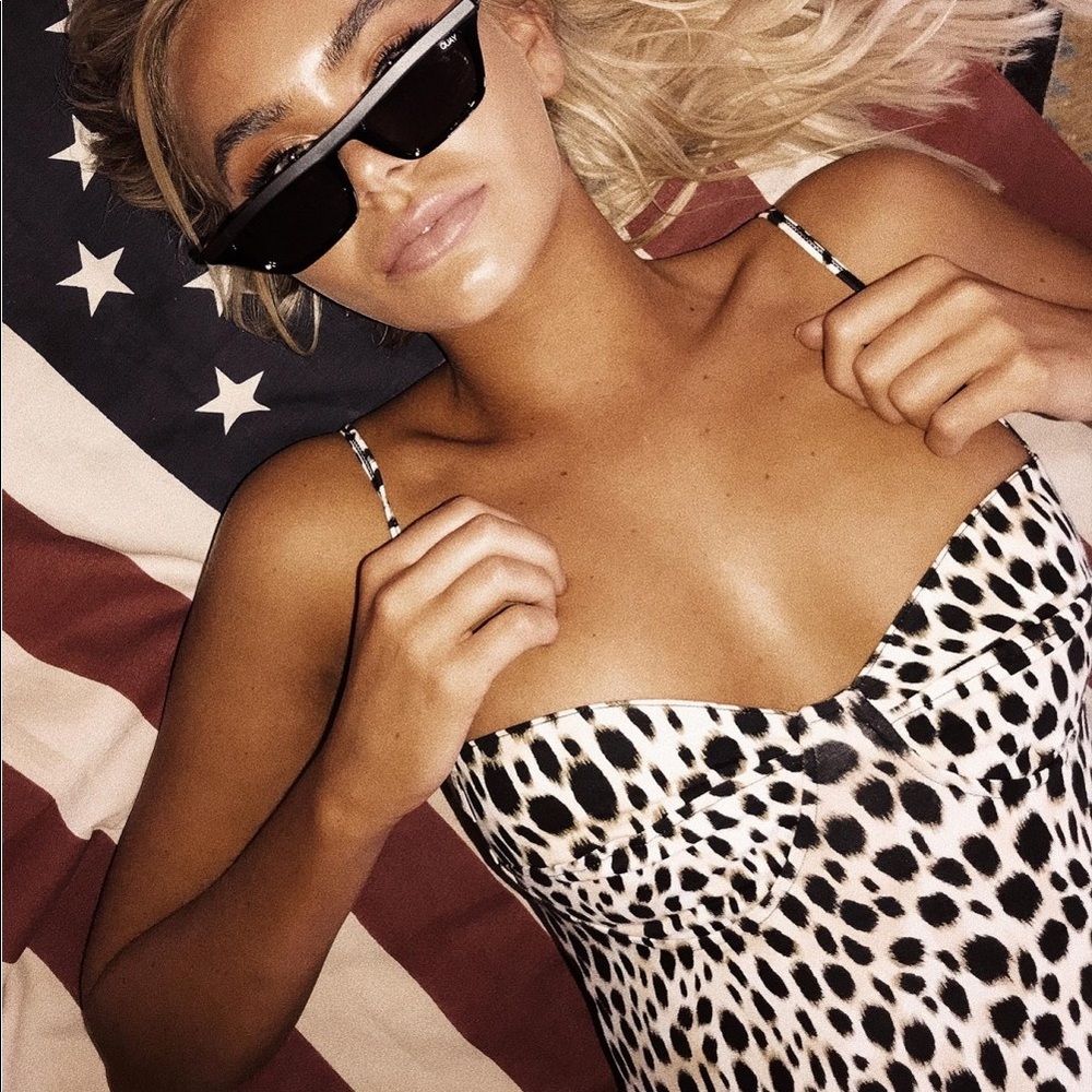 Princess poly Cheetah bodysuit